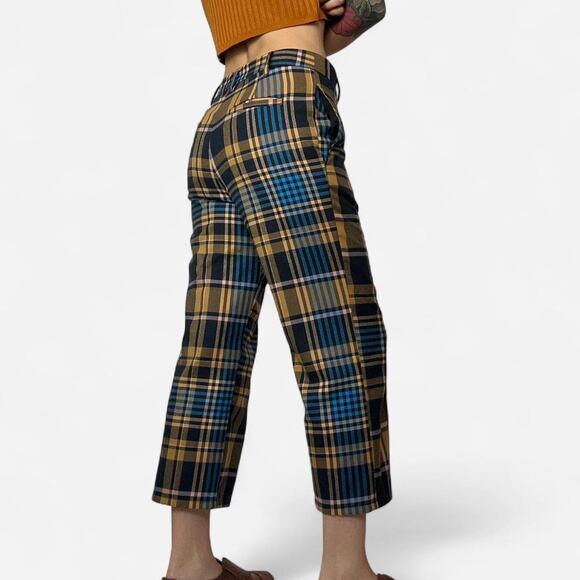 Urban outfitters plaid cropped capri - Picture 3 of 7